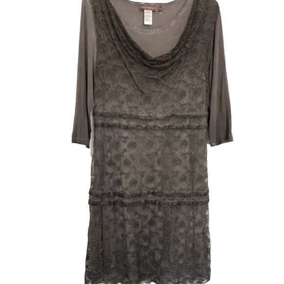 Urban Mango dress XL lace overlay whimsygoth - Picture 1 of 8
